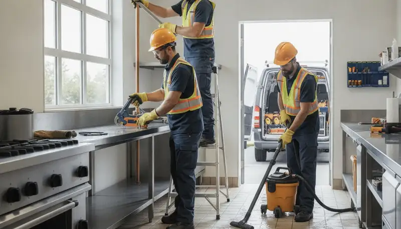 Emergency plumber repairing leak in Chattanooga, TN for fast 24/7 plumbing service