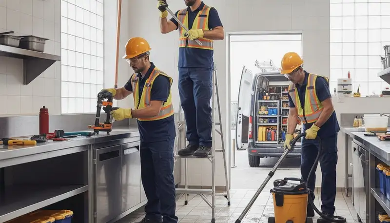 Emergency plumber repairing burst pipe in Chattanooga, TN for 24/7 plumbing service