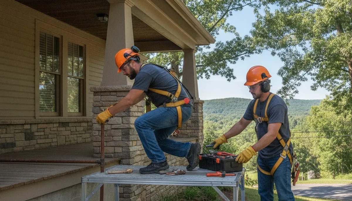 Plumbing repair technician serving Chattanooga, TN for residential and commercial pipe repairs