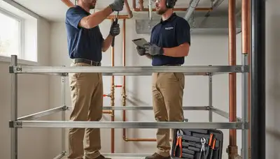 Plumber repairing a pipe in Chattanooga, TN home for reliable plumbing repair services