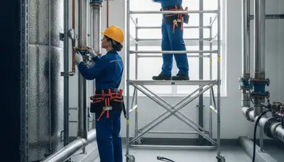 Chattanooga, TN plumber repairing home pipes for reliable plumbing service