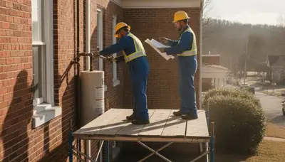 Plumber repairing a leak in Chattanooga, TN for a plumbing repair service