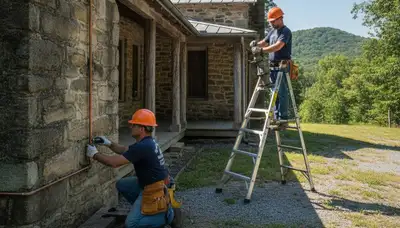 Plumber repairing a leak in Chattanooga, TN for bestplumbingchattanoogatn-new.com