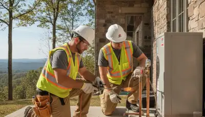 Plumber repairing a pipe in Chattanooga, TN for reliable plumbing service