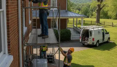 Plumber repairing a leak in Chattanooga, TN for professional plumbing repair service