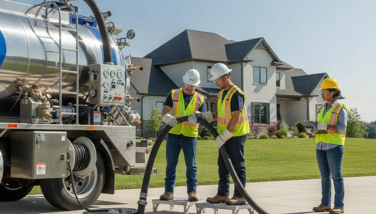 Septic pumping service for Chattanooga, TN homes by On Call Plumbers during wet weather cycles