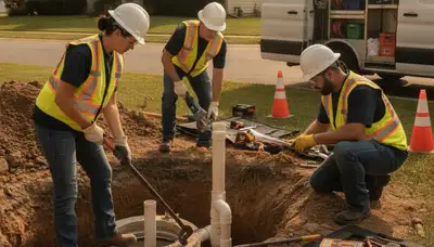 Septic repair service in Chattanooga, TN for residential plumbing system maintenance and fast home fixes