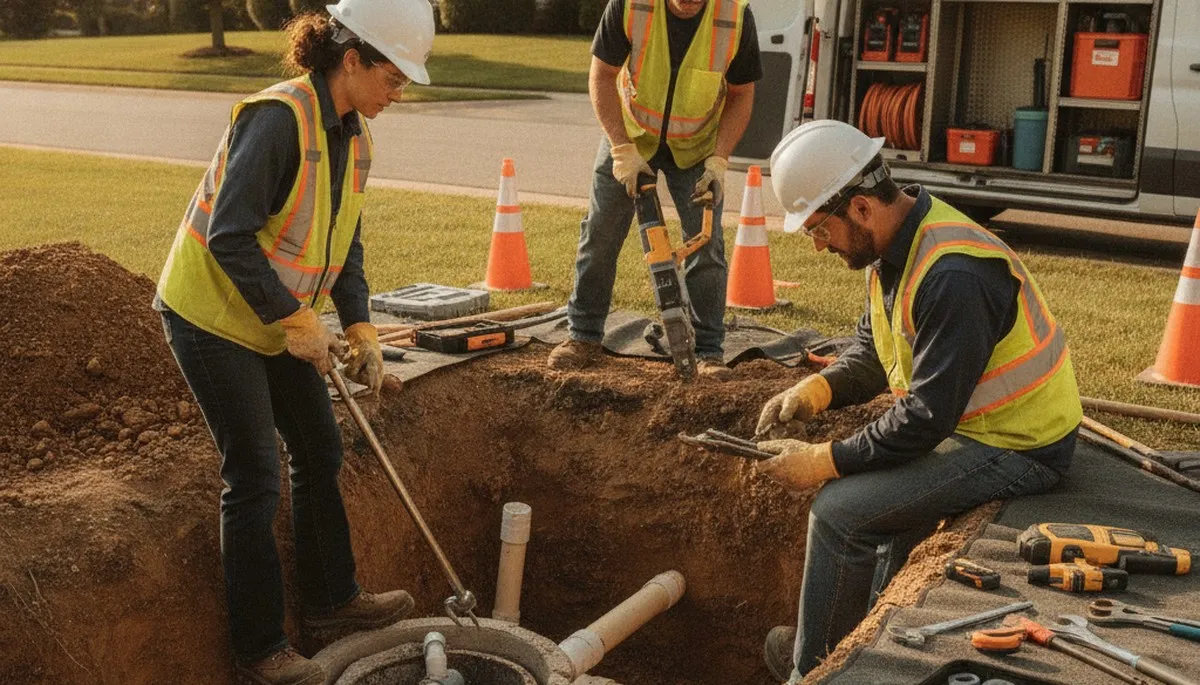 Septic repair plumber serving Chattanooga, TN homes with fast, professional service