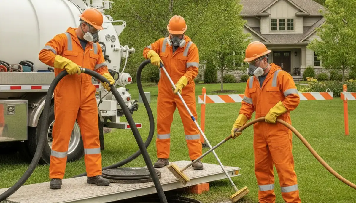 Septic tank cleaning service for Chattanooga, TN homes by On Call Plumbers