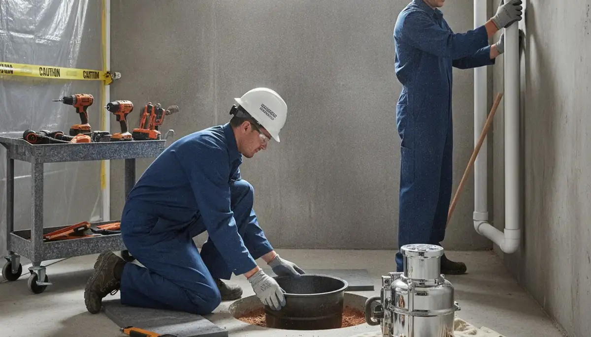 Sump pump installation service in Chattanooga, TN for dry basements and crawl spaces